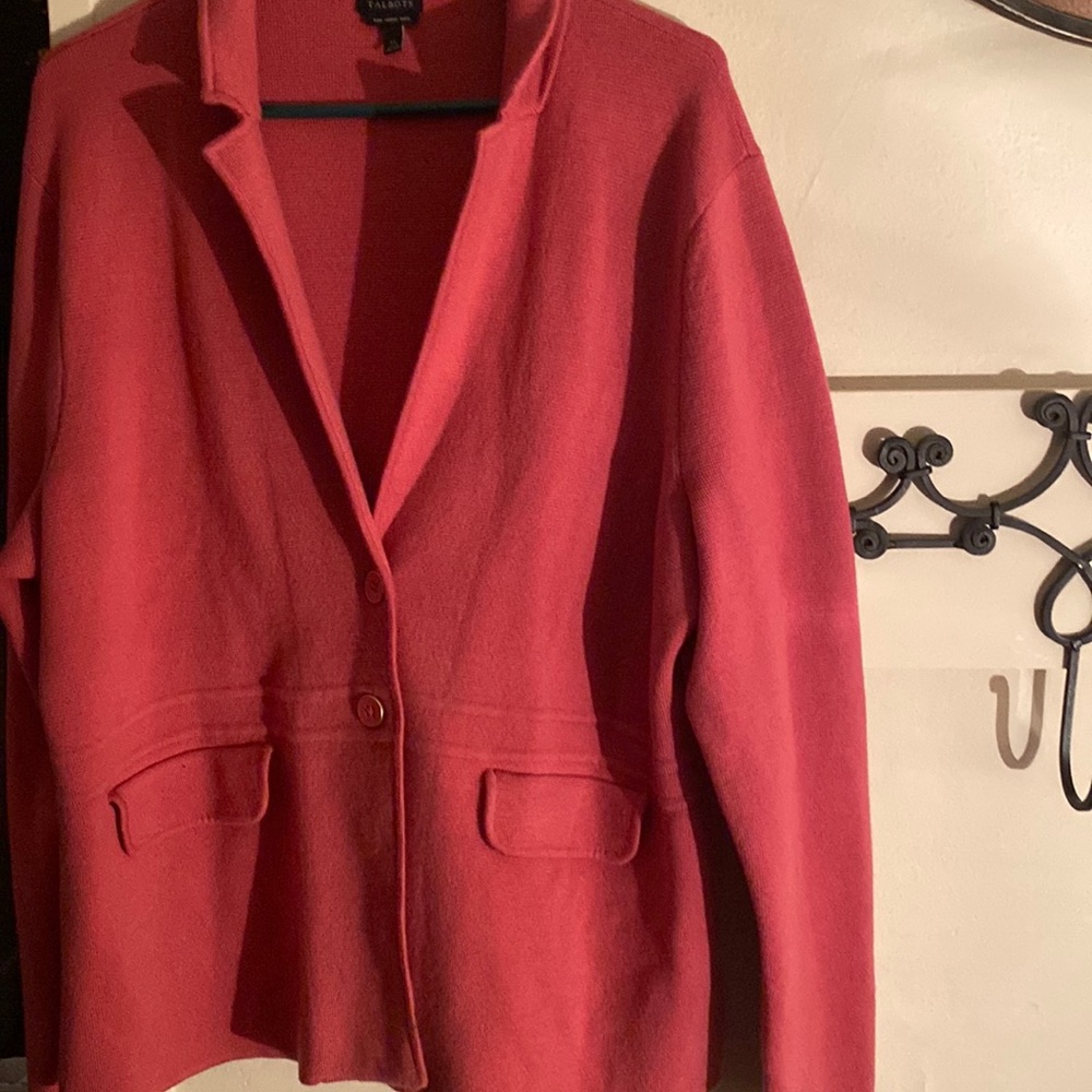 Pink Marino wool sweater